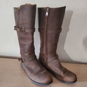 Teva De La Vina Tall Waterproof leather boots 6.5